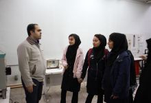  گزارش تصویری بازدید دانش آموزان سال چهارم دوره دوم دبیرستان، از دانشگاه صنعتی شاهرود 